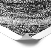 Echinidersubstanz Poster (Ecke)