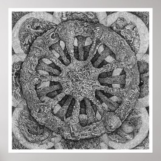 Echinidersubstanz Poster (Vorne)