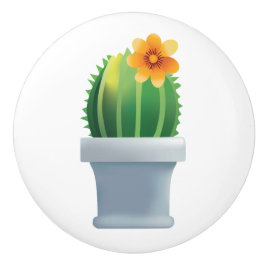 Echinocactus blutend keramikknauf