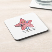 Echinologe Getränkeuntersetzer (Linke Seite)