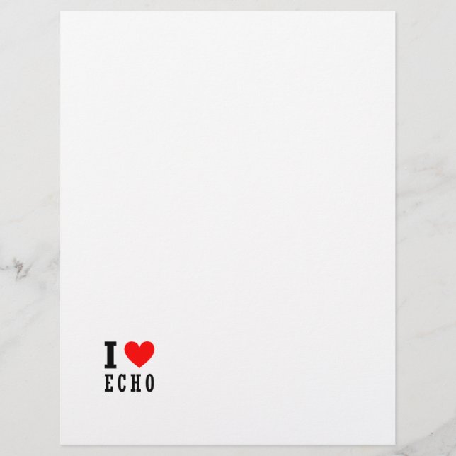 Echo, Alabama (Vorderseite)