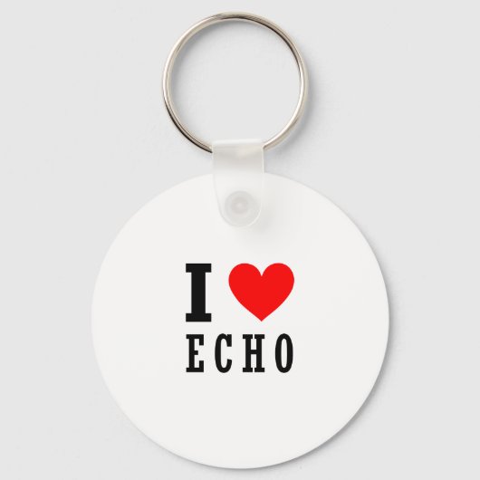 Echo, Alabama Schlüsselanhänger (Vorderseite)
