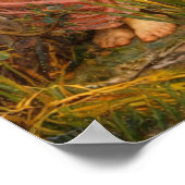 Echo and Narcissus by John William Waterhouse Poster (Ecke)