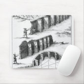 Echo-Bildung, Buch durch Athanasius Kircher Mousepad (Mit Mouse)