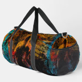 Echo Body – Large Art Sport Bag Duffle Bag (Rechte Ecke)