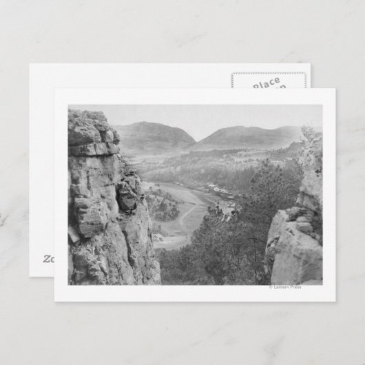 Echo Canyon Blick durch Sioux Pass Fotograf Postkarte (Vorne/Hinten)