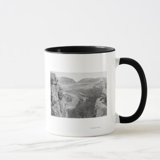Echo Canyon Blick durch Sioux Pass Fotograf Tasse (Rechts)