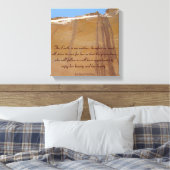 Echo Canyon, New Mexico Tribut an Mother Earth Leinwanddruck (Insitu (Schlafzimmer))