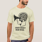 Echo Chamber - Think Louder T-Shirt (Vorderseite)