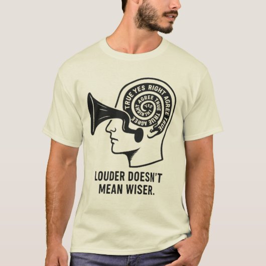 Echo Chamber - Think Louder T-Shirt (Vorderseite)