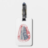 Echo Cliffs California Rock Climbing Carabiner Gepäckanhänger (Rückseite vertikal)