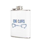 Echo Cliffs California Rock Climbing Quickdrag Flachmann (Links)