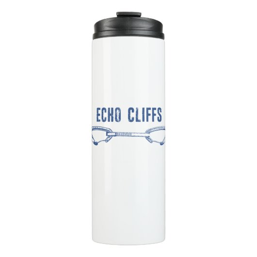Echo Cliffs California Rock Climbing Quickdrag Thermosbecher (Vorderseite)