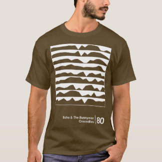 Echo Das Minimalistische Grafikwerk der Bunnymen T-Shirt