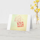 "Echo der Kirschblüten" Braille-Grußkarte Karte (Gelbe Blume)