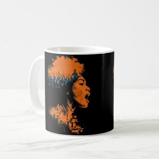 Echo der Menge Kaffeetasse (Vorderseite Links)