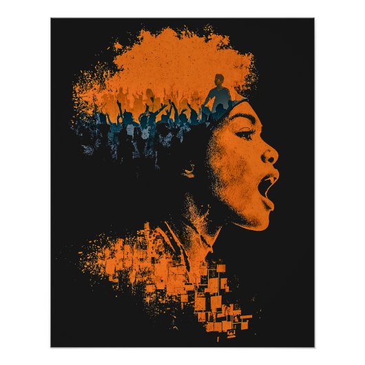 Echo der Menge Poster (Vorderseite)