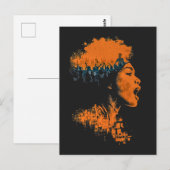 Echo der Menge Postkarte (Vorne/Hinten)