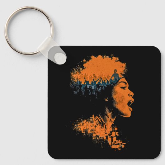 Echo der Menge Schlüsselanhänger (Vorderseite)