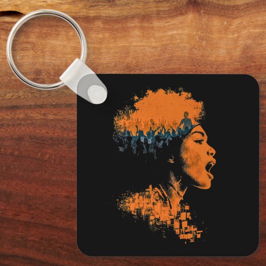 Echo der Menge Schlüsselanhänger (Vorderseite)