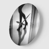 Echo der Schritte Große Wanduhr (Winkel)