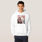 Echo des Schicksals: Ewige Liebe unter Kirschblüte Hoodie (Vorne ganz)