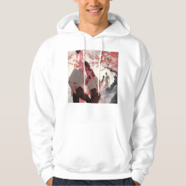 Echo des Schicksals: Ewige Liebe unter Kirschblüte Hoodie