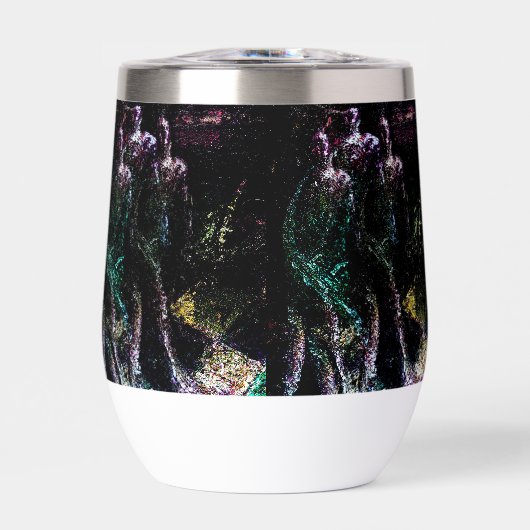 Echo Forms Artistic Insulated Tumbler (Vorderseite)