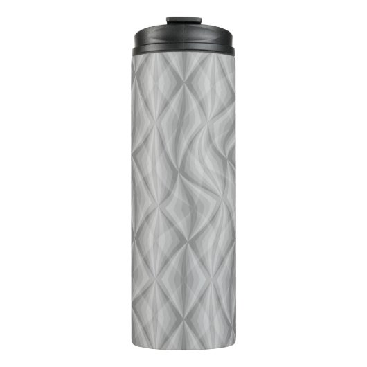 Echo-Krümmungen - Fett rückwärts unterwegs Thermosbecher (Vorderseite)