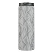 Echo-Krümmungen - Fett rückwärts unterwegs Thermosbecher (Rückseite)