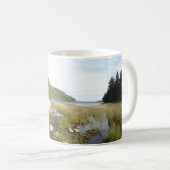 Echo Lake Beach im Acadia National Park Kaffeetasse (VorderseiteRechts)