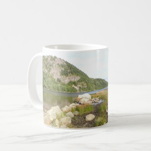 Echo Lake Beach im Acadia National Park Kaffeetasse (Vorderseite Links)