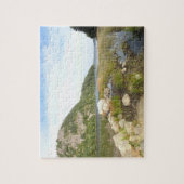 Echo Lake Beach im Acadia National Park Puzzle (Vertikal)