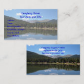 Echo Lake Mt Evans Colorado Visitenkarte (Vorne/Hinten)