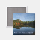 Echo Lake New Hampshire Magnet (Vorderseite/Rückseite)