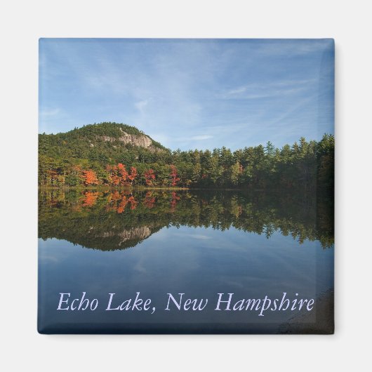 Echo Lake New Hampshire Magnet (Vorne)