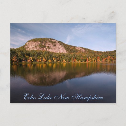 Echo Lake New Hampshire Postcard Postkarte (Vorderseite)