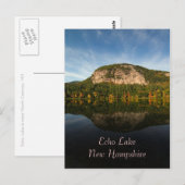 Echo Lake, NH Postcard Postkarte (Vorne/Hinten)