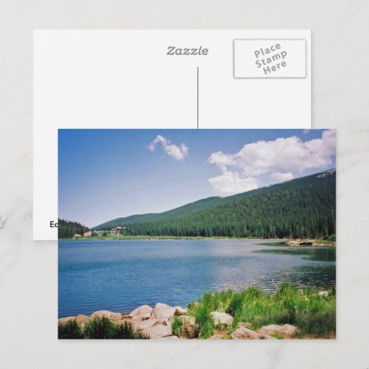 Echo Lake Postcard Postkarte (Vorne/Hinten)