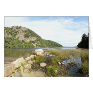 Echo Lake Strand am Acadia National Park