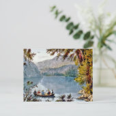Echo Lake: White Mountains Postkarte (Stehend Vorderseite)