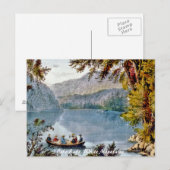 Echo Lake: White Mountains Postkarte (Vorne/Hinten)