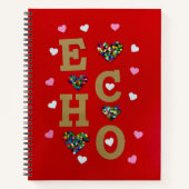 ECHO-LIEBE SpiralNotebook Notizblock (Vorderseite)