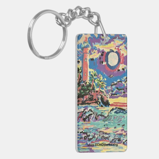 ECHO Lighthouse Schlüsselanhänger (Vorderseite links)