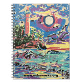 ECHO Lighthouse Spirituosen-Notebook Notizblock (Vorderseite)