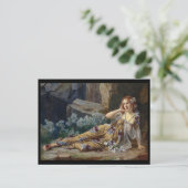 Echo Listening Postkarte (Stehend Vorderseite)