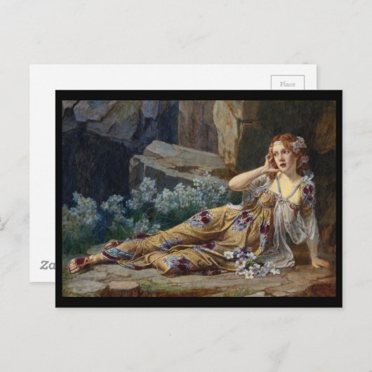 Echo Listening Postkarte (Vorne/Hinten)