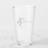 Echo Mountain Colorado Snowboarder Glas (Rückseite)