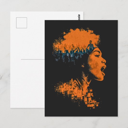 Echo of the Crowd Postkarte (Vorne/Hinten)