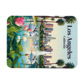 Echo Park Lake California Magnet (Horizontal)